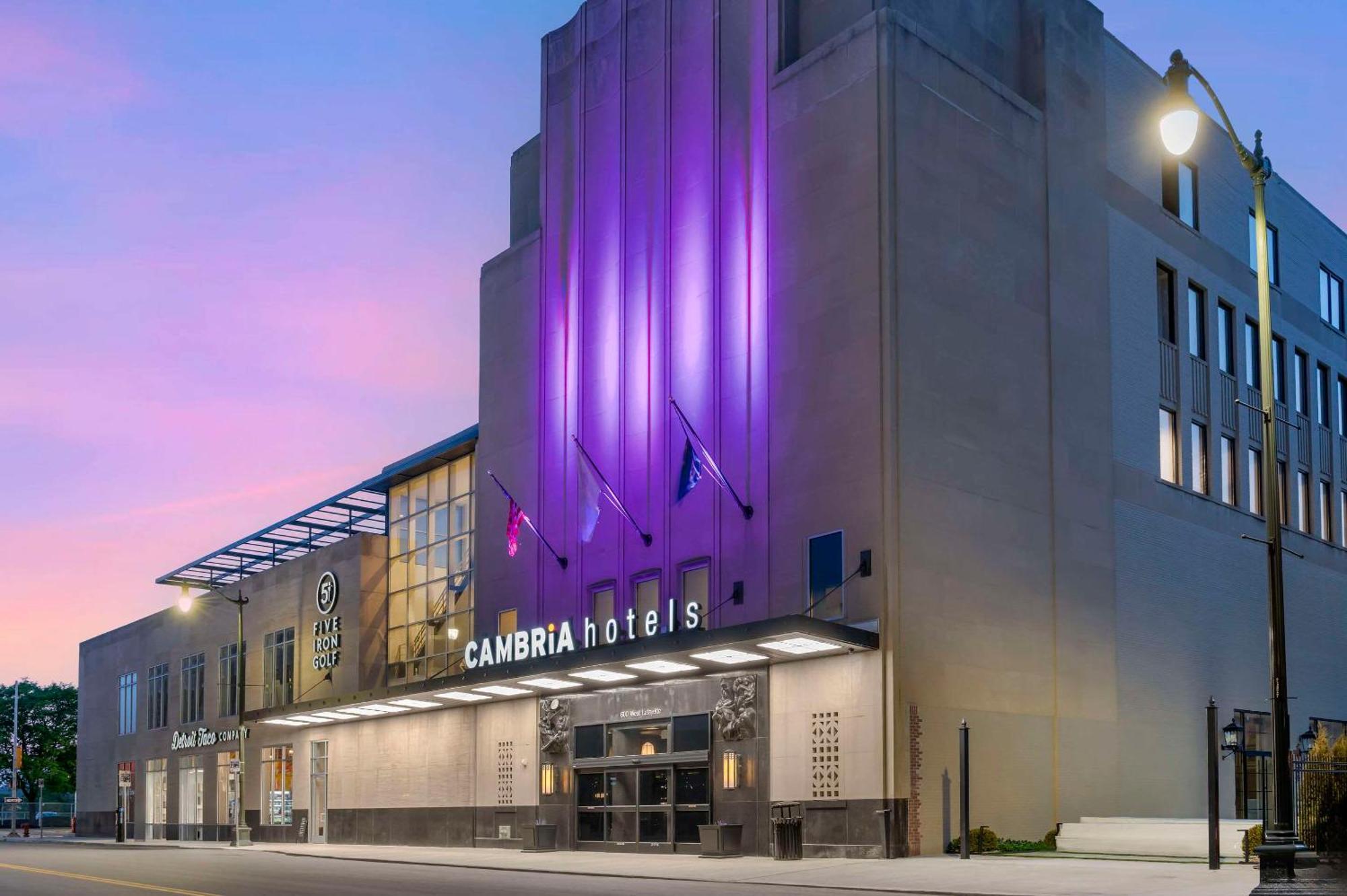 Cambria Hotel Detroit Downtown Buitenkant foto