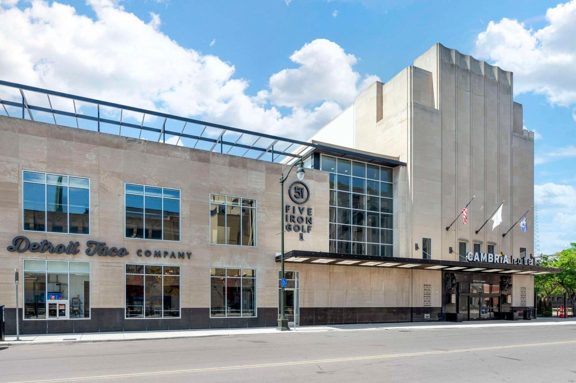 Cambria Hotel Detroit Downtown Buitenkant foto